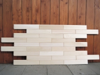 Стеновая панель, порода дерева: липа  