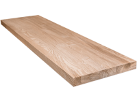 Мебельный щит (цельный) сорт В, порода: ясень 